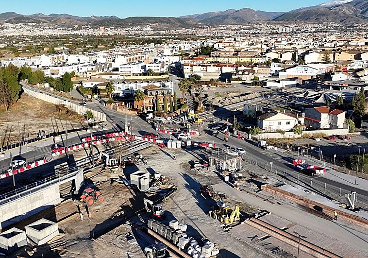 Afecciones puntuales al tráfico por retirada de cables en las obras de prolongación Sur del metro